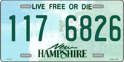 NH license plate 1176826