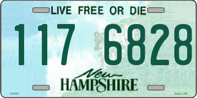 NH license plate 1176828