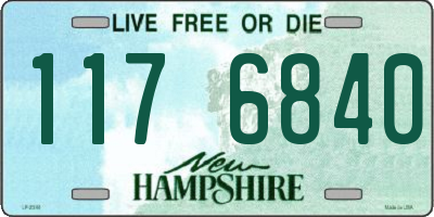 NH license plate 1176840