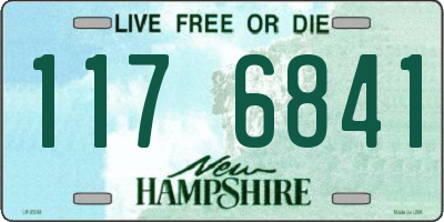 NH license plate 1176841