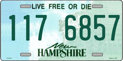 NH license plate 1176857