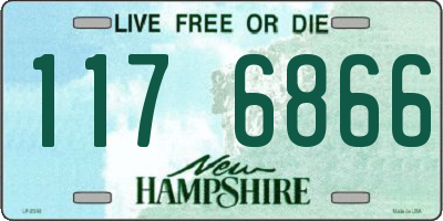 NH license plate 1176866