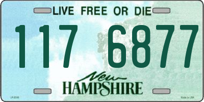 NH license plate 1176877