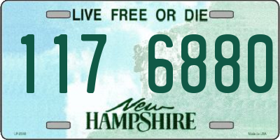NH license plate 1176880