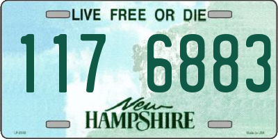 NH license plate 1176883