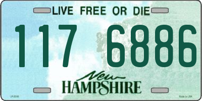 NH license plate 1176886