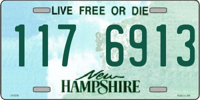 NH license plate 1176913