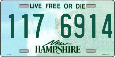 NH license plate 1176914