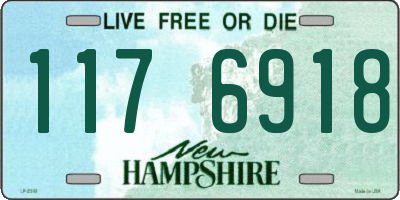NH license plate 1176918