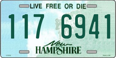 NH license plate 1176941