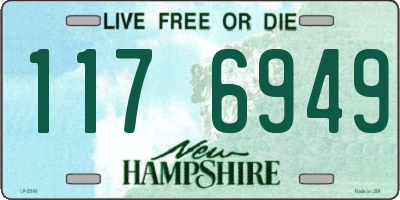 NH license plate 1176949