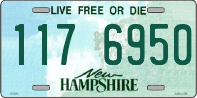 NH license plate 1176950