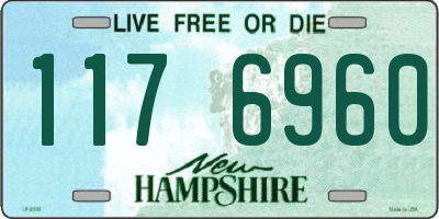 NH license plate 1176960