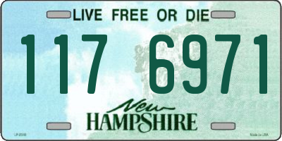 NH license plate 1176971