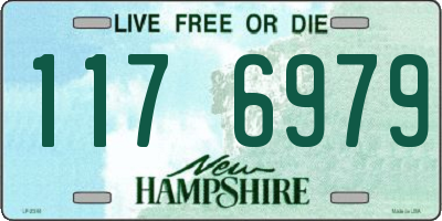 NH license plate 1176979