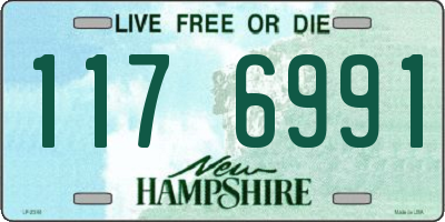 NH license plate 1176991