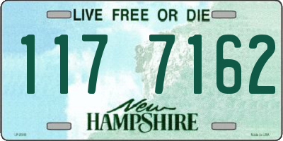 NH license plate 1177162