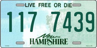 NH license plate 1177439