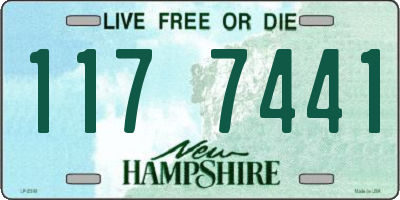 NH license plate 1177441