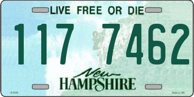 NH license plate 1177462