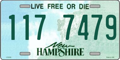 NH license plate 1177479