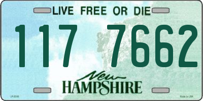 NH license plate 1177662