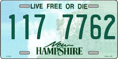 NH license plate 1177762