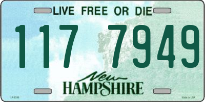 NH license plate 1177949