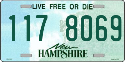 NH license plate 1178069