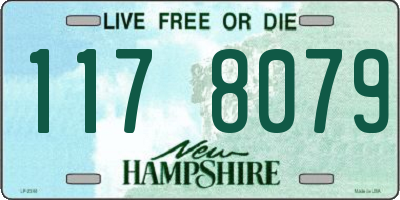 NH license plate 1178079