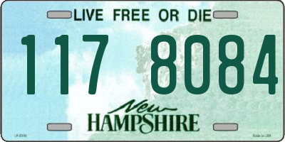 NH license plate 1178084