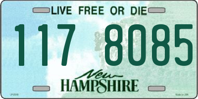 NH license plate 1178085