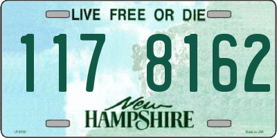 NH license plate 1178162