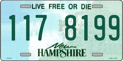 NH license plate 1178199