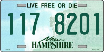 NH license plate 1178201