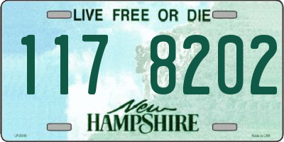 NH license plate 1178202