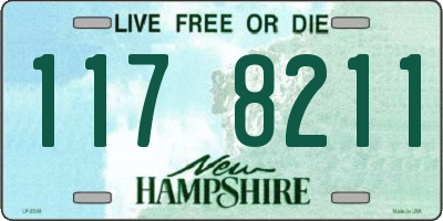 NH license plate 1178211