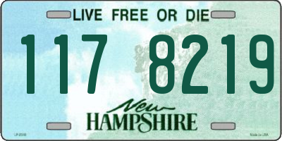 NH license plate 1178219
