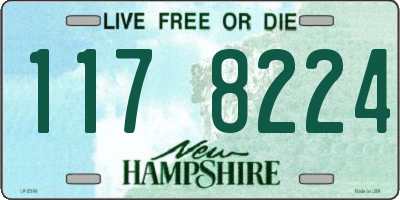 NH license plate 1178224