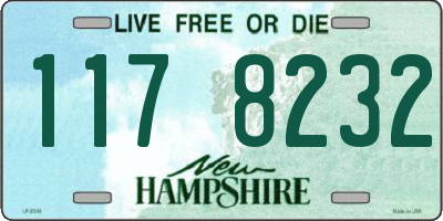 NH license plate 1178232
