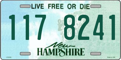 NH license plate 1178241