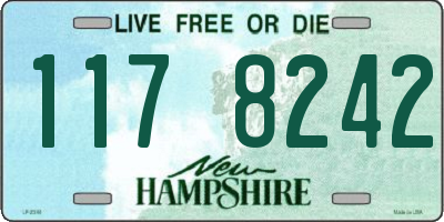 NH license plate 1178242