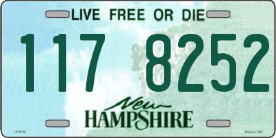 NH license plate 1178252