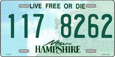 NH license plate 1178262