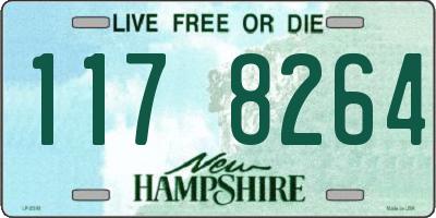 NH license plate 1178264