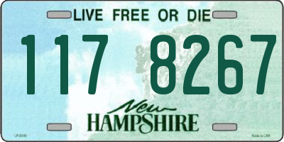 NH license plate 1178267