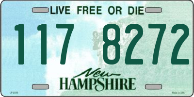NH license plate 1178272