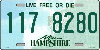 NH license plate 1178280