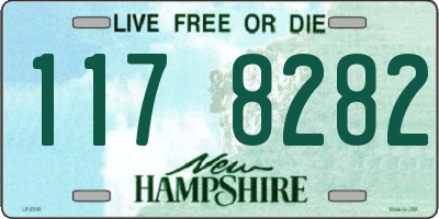 NH license plate 1178282