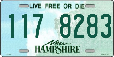 NH license plate 1178283